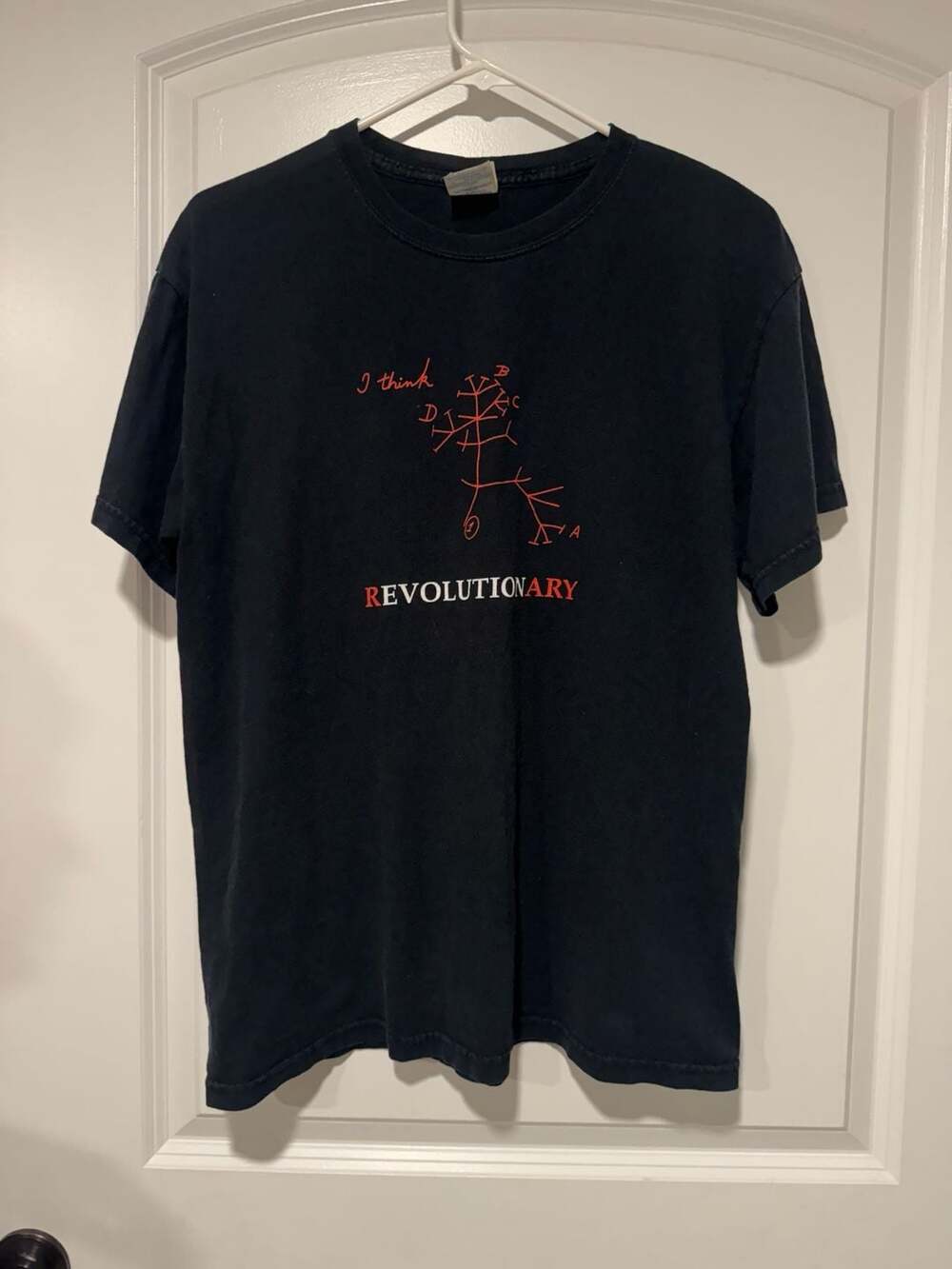 Darwin American Museum Natural History Graphic Tee Science Academia Black Size M